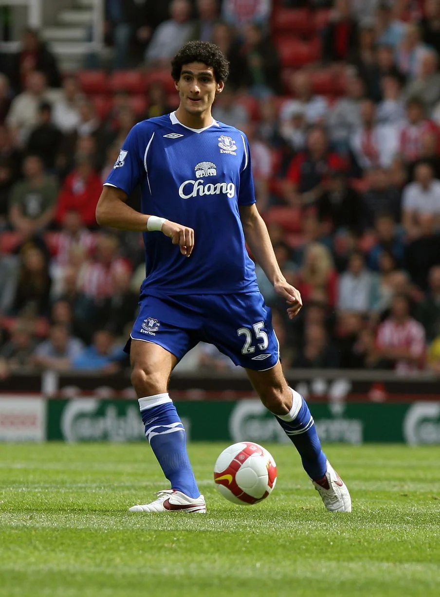 Marouane Fellaini 2008.
Fee paid £15million (to Standard Liege). Value now £56.2million.