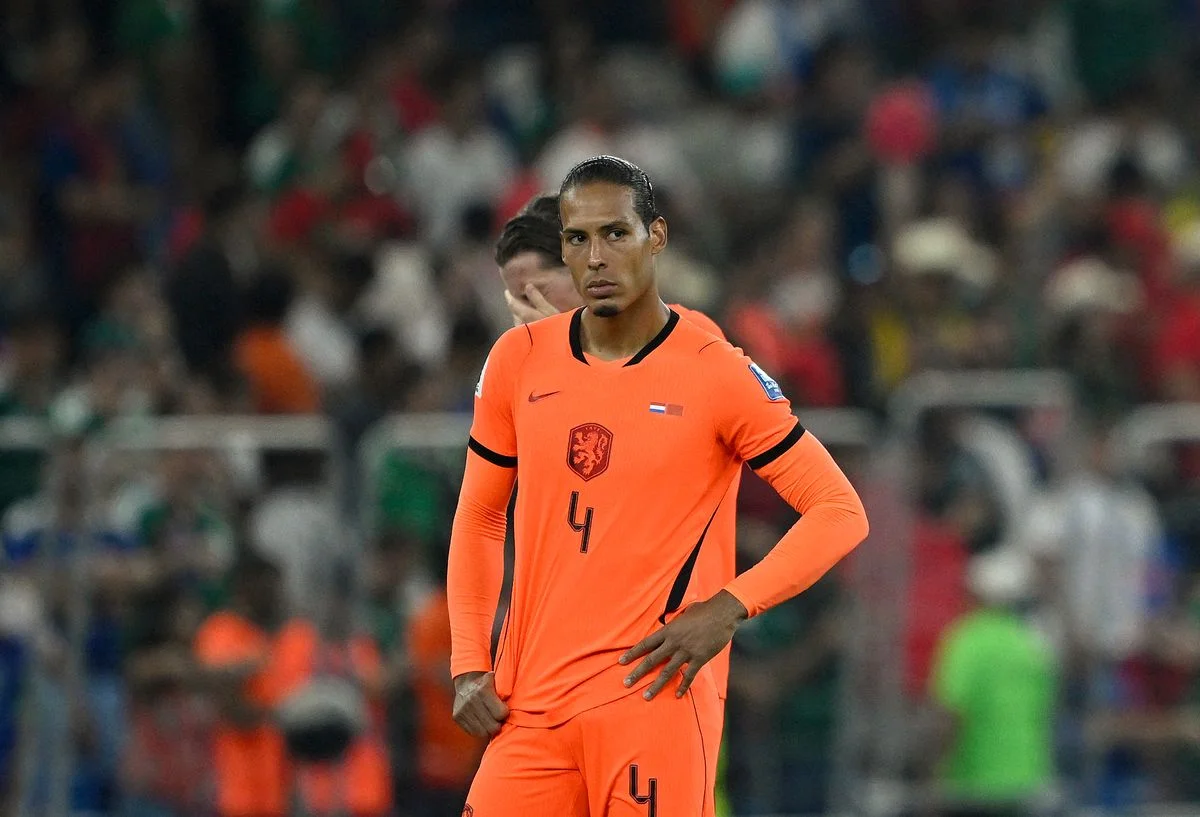 Virgil van Dijk of the Netherlands