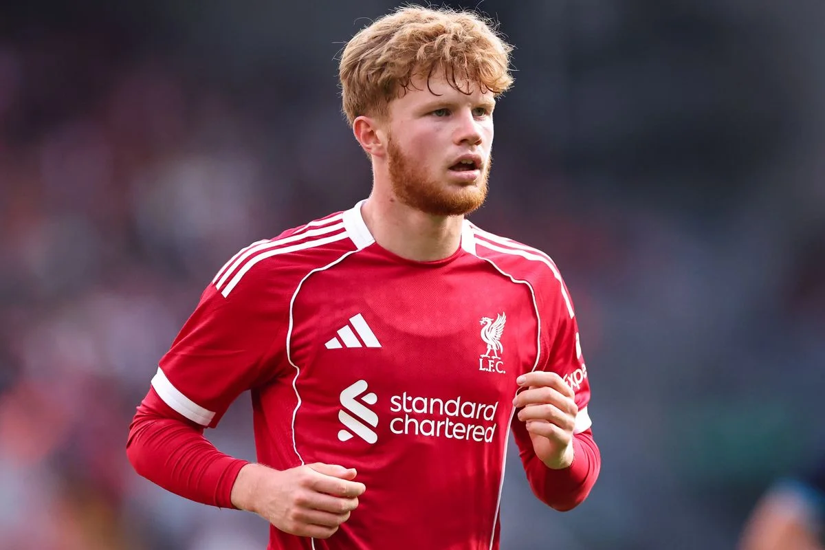 Luca Stephenson of Liverpool