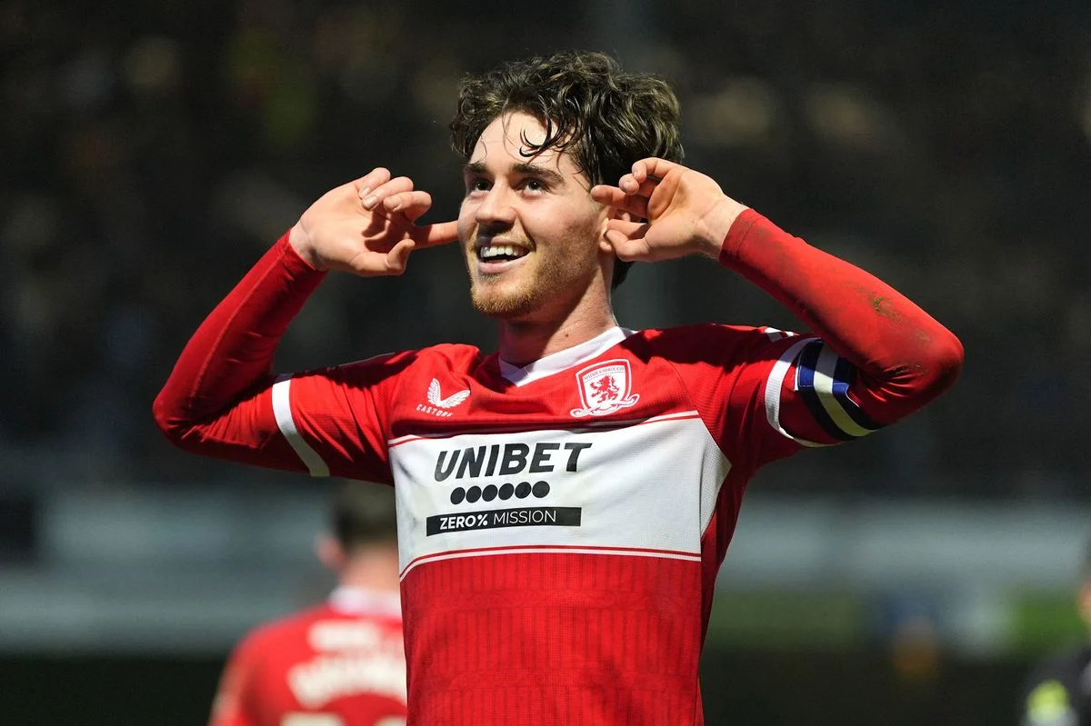 Middlesbrough's Hayden Hackney is set to join Everton